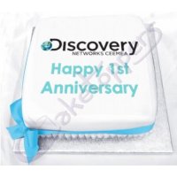 Discovery Networks Company Anniversary Cake