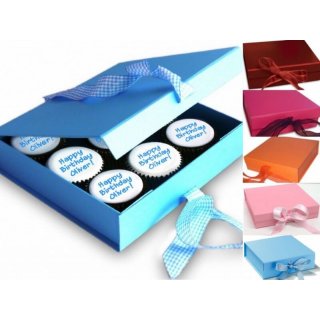 Gift Boxed Message Cupcakes
