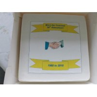 Men's Club 50th Anniversary Cake