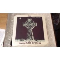 A birthday cake for a Black Sabbath fan