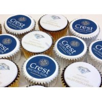 Crest Nicholson Logo Cupcakes