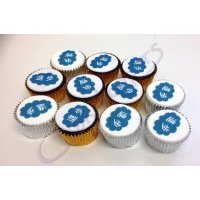 Enternet International Logo Cupcakes 