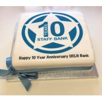 A Happy 10 Year Anniversary Cake for UCLH