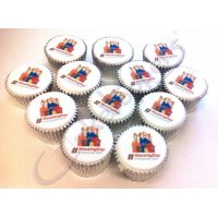 Housing Day logo cupcakes