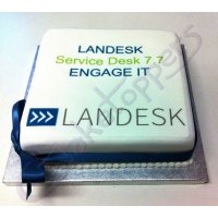 Logo cake for Landesk