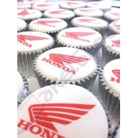 Honda cupcakes at the Motorcycle Live Show 2013