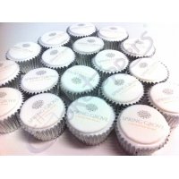 Spring Grove Lymington Spa logo cupcakes