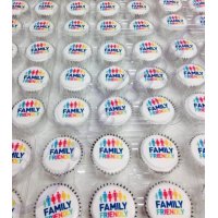 Family Friendly Logo Cupcakes