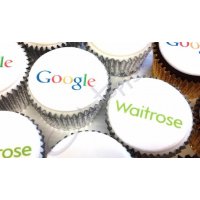 Google and Waitrose cupcakes