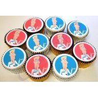 Printed picture cupcakes