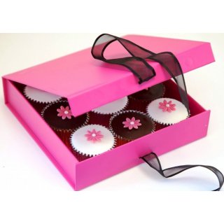 Flower Cupcakes Gift Box