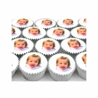 Mini Photo Cupcakes (boxes of 25)