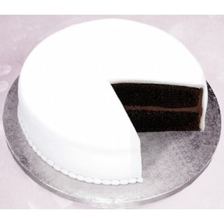 Iced Chocolate Sponge Cake - Round 8 inch